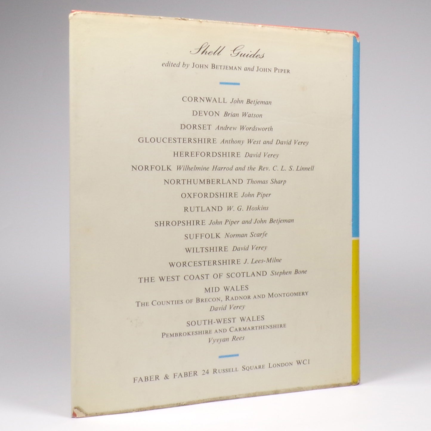 John Betjeman - Cornwall - Inscribed First Edition Thus