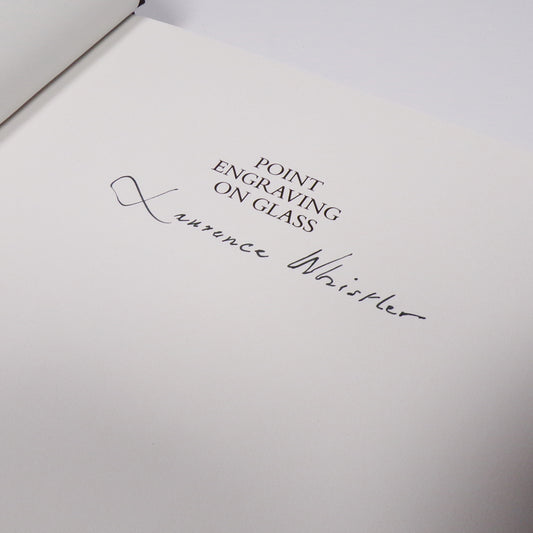 Laurence Whistler - Point Engraving on Glass - Signed First Edition