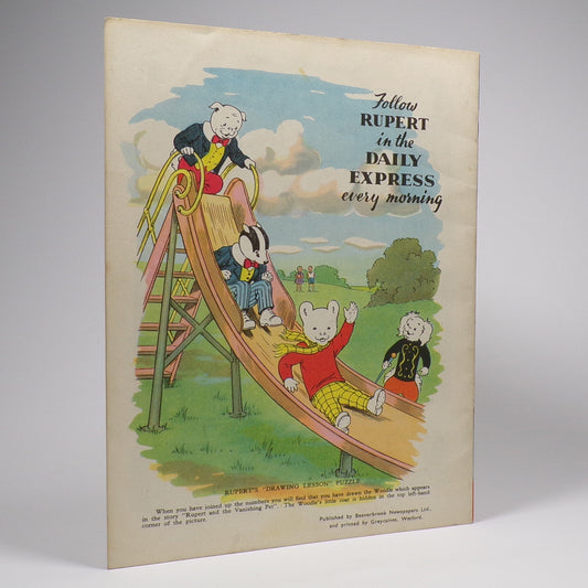 Alfred Bestall - Rupert and the Snow Sports - First Edition