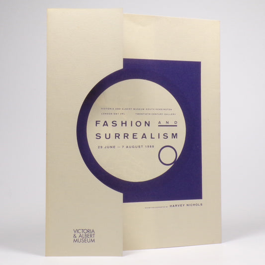 Richard Martin - Fashion and Surrealism - Exhibition Flyers
