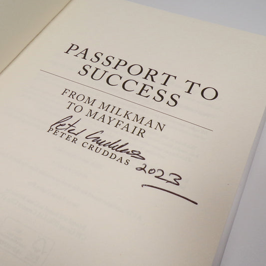 Peter Cruddas - Passport to Success - Signed First Edition