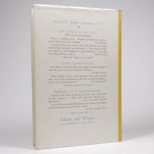 F. Spencer Chapman - Lightest Africa - First Edition