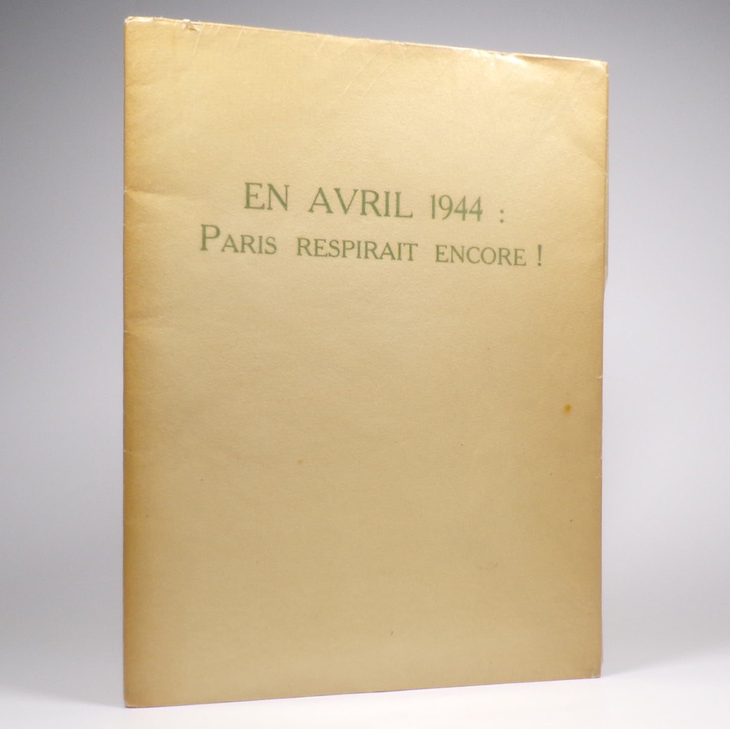 Paul Éluard - En Avril 1944 - Limited First Edition
