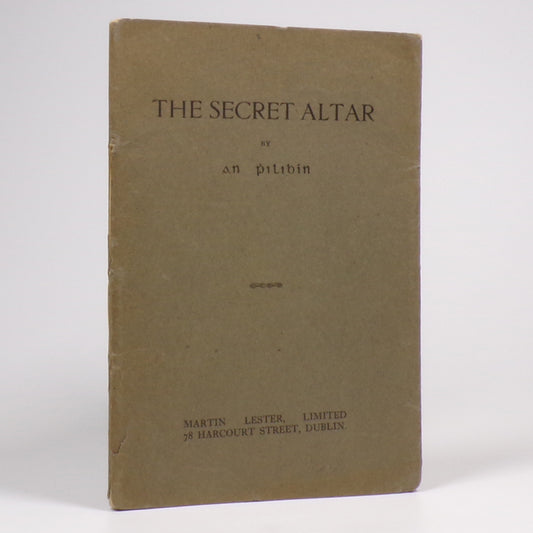 An Pilibín -The Secret Altar - Limited First Edition