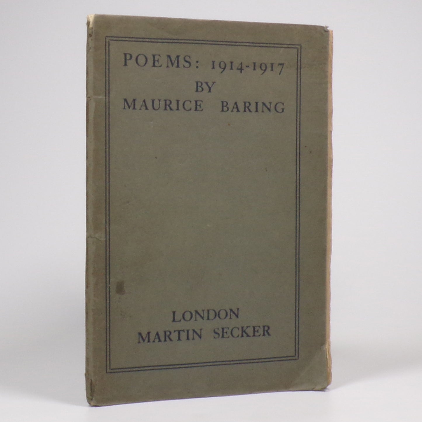 Maurice Baring - Poems: 1914-1917 - First Edition