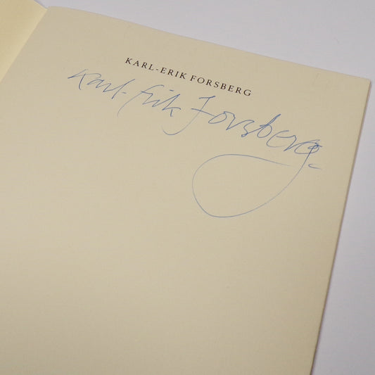Karl-Erik Forsberg - Typographer, Type Designer and Calligrapher - Signed First Edition