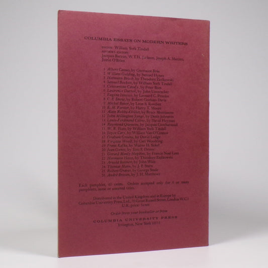 J. H. Matthews - André Breton - First Edition