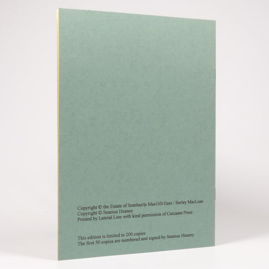 Somhairle MacGill-Eain - Hallaig - Limited First Edition