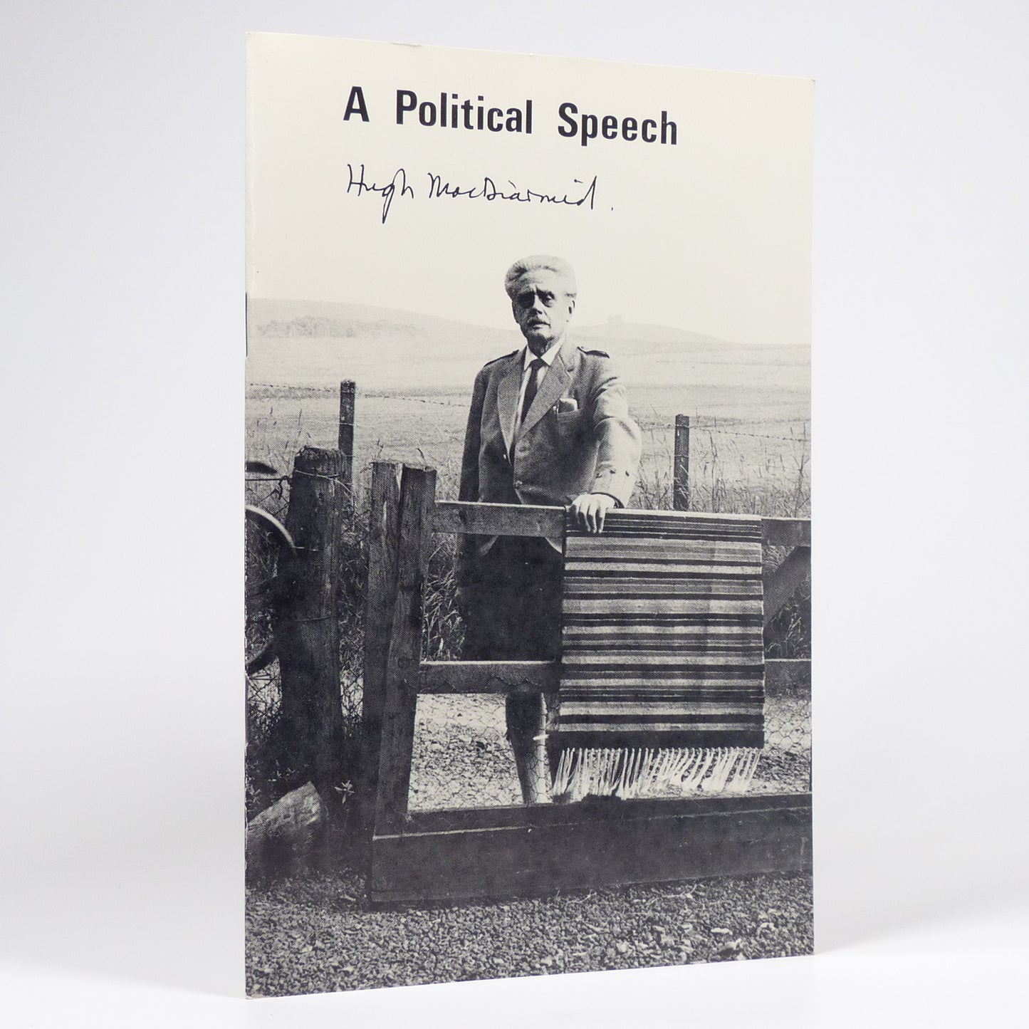 Hugh MacDiarmid - A Political Speech - Signed First Edition