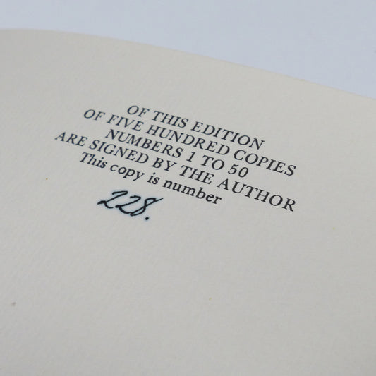 Kathleen Raine - What is Man? - Limited First Edition