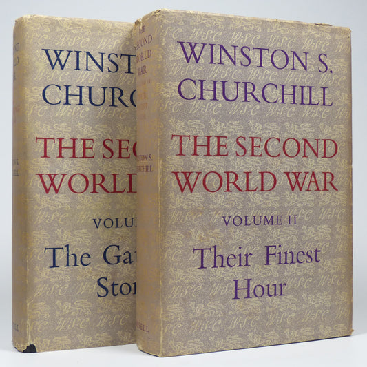 Winston Churchill - The Second World War - First Editions