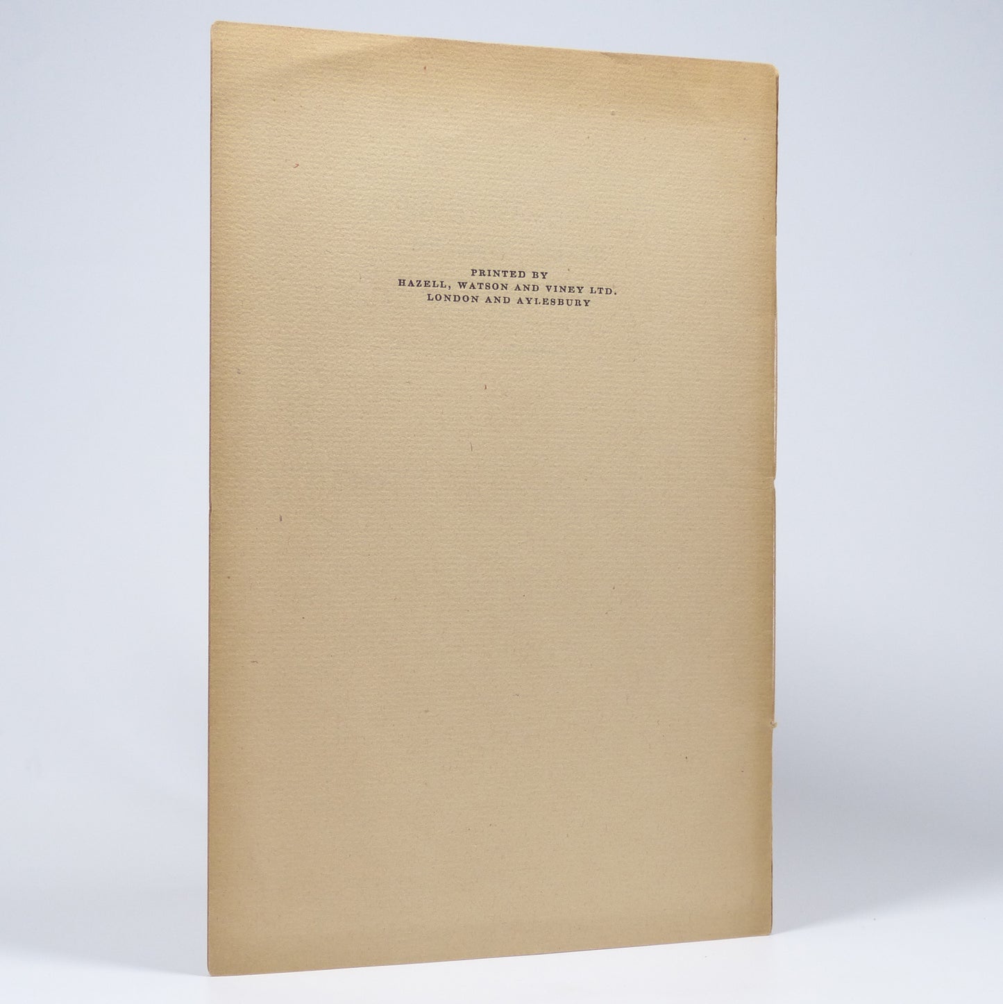 William Faulkner - Speech of Acceptance - First Edition