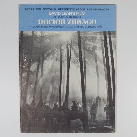 Doctor Zhivago - Press Information Booklet