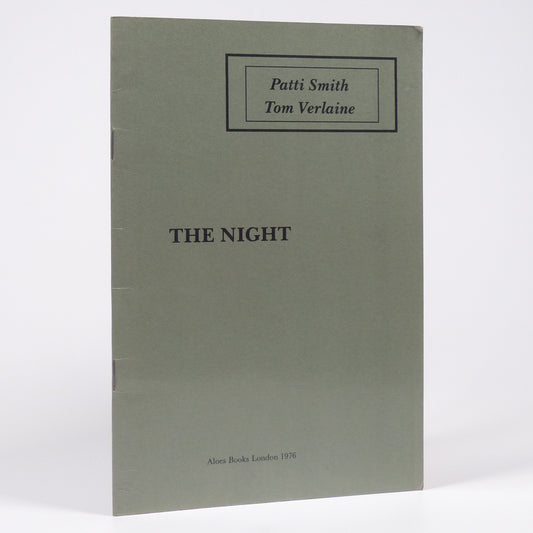 Patti Smith & Tom Verlaine - The Night - First Edition