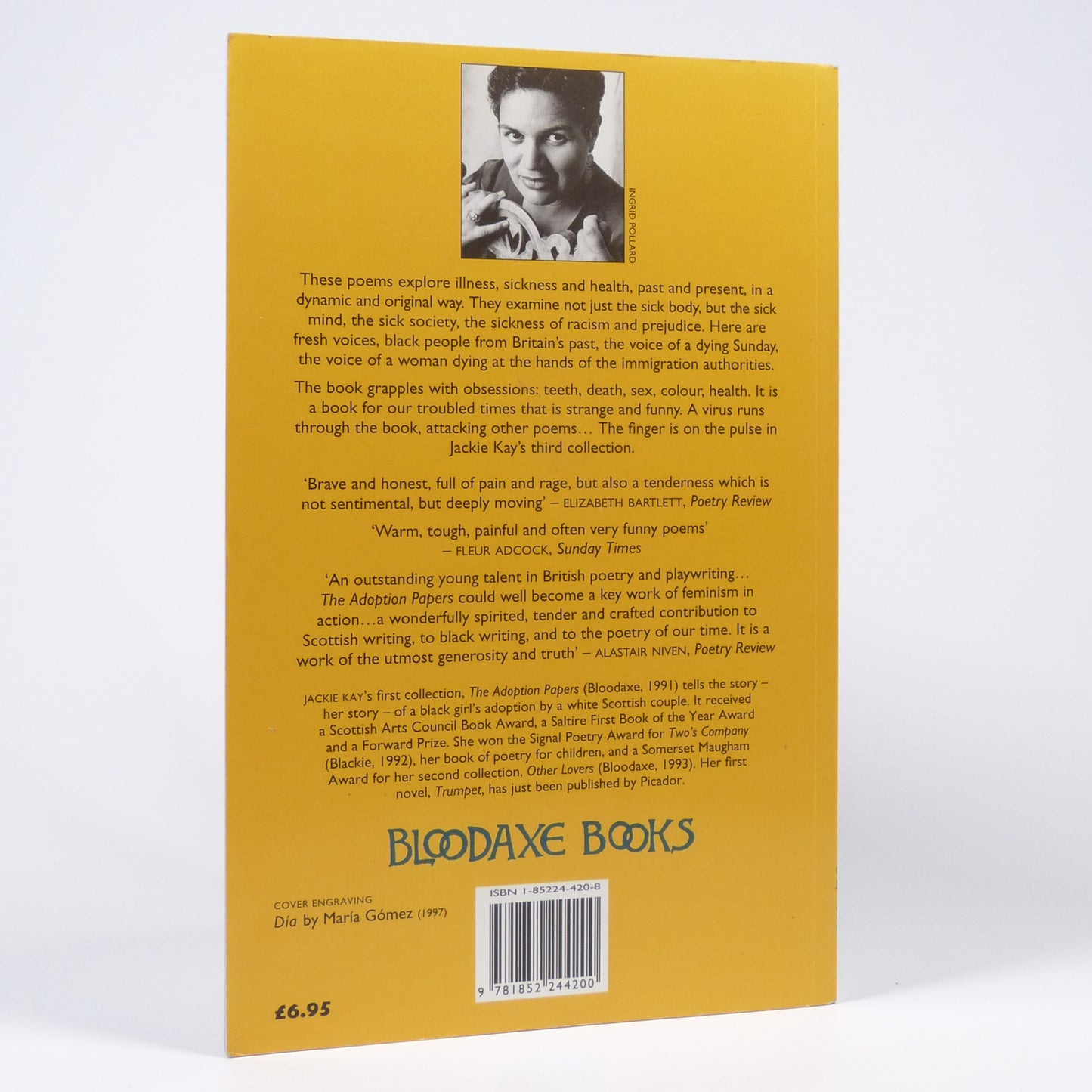 Jackie Kay - Off Colour - First Edition