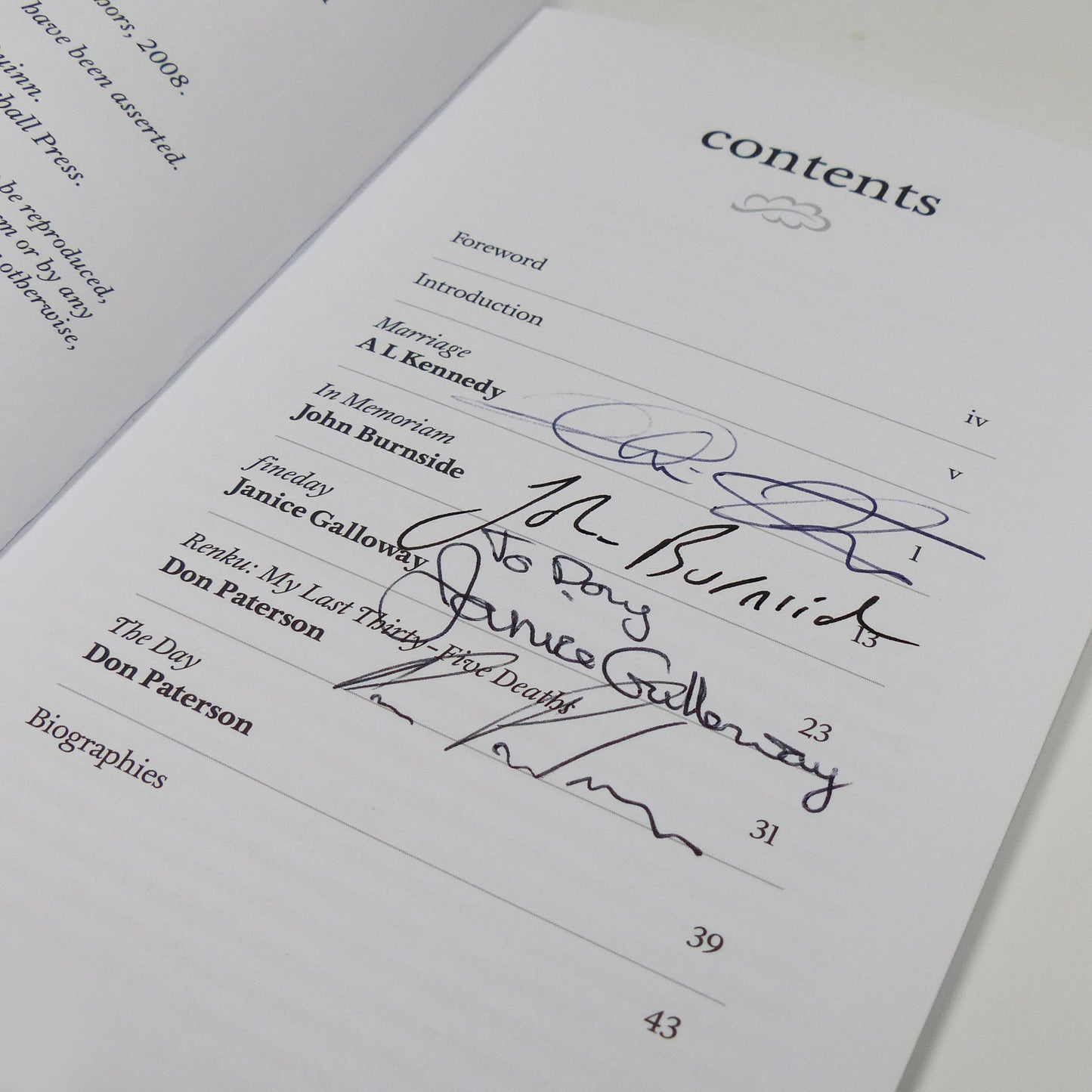 Various - Lights Off the Quay - Multi Signed First Edition