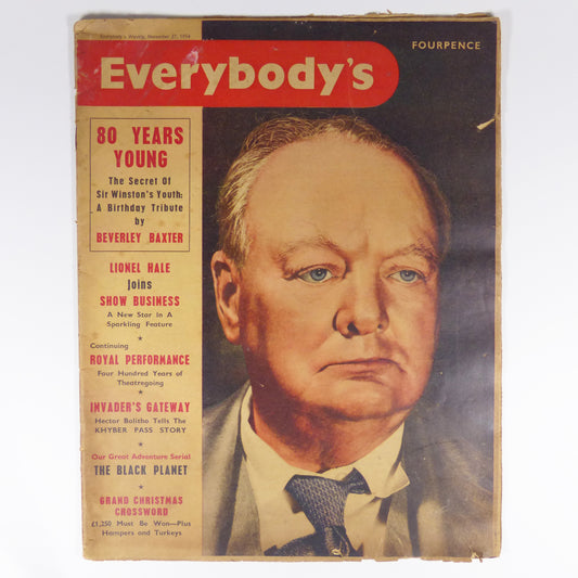 Beverley Baxter - 80 Years Young. The Secret of Sir Winston's Youth: A Birthday Tribute - First Edition