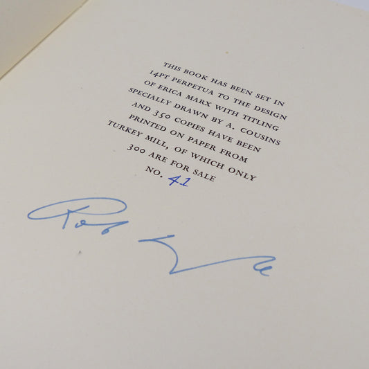 Rob Lyle - Heroic Elegies - Signed Limited First Edition