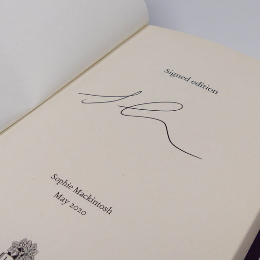 Sophie Mackintosh - Blue Ticket - Signed First Edition