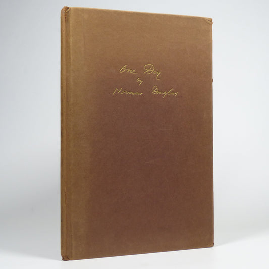 Norman Douglas - One Day - Limited First Edition