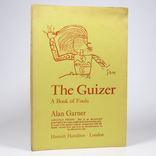 Alan Garner - The Guizer - Advance Proof Copy