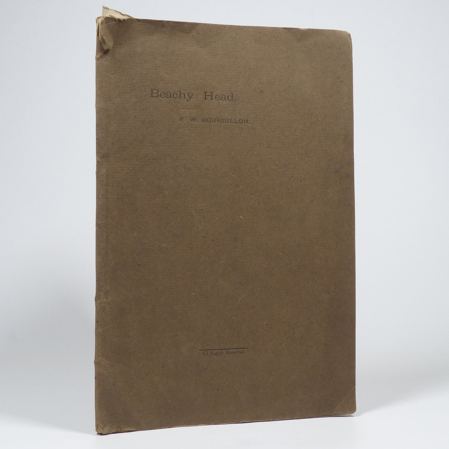 F W Bourdillon - Beachy Head - First Edition