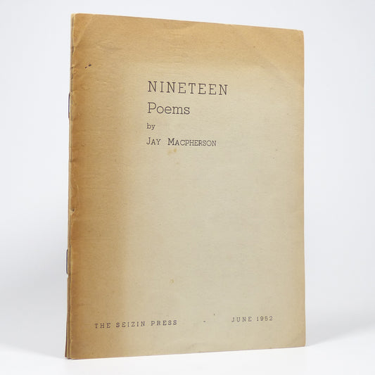 Jay Macpherson - Nineteen Poems - First Edition