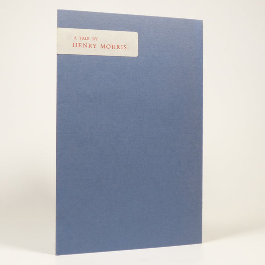 Henry Morris - The Private Presses of San Seriffe - Limited First Edition