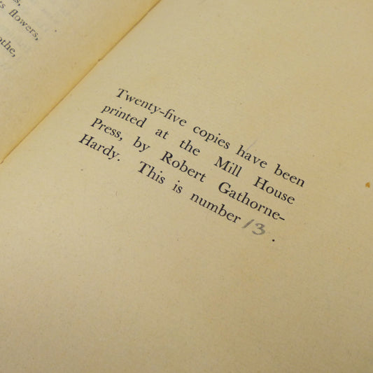 Robert Gathorne-Hardy - John Donne Sits for his Portrait - Limited First Edition