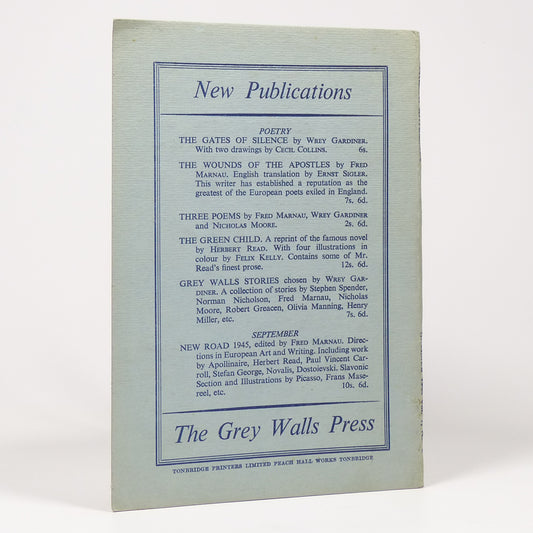 Various - Poetry Quarterly Summer 1945 - First Edition