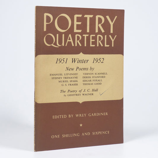 Various - Poetry Quarterly Winter 1951-1952 - First Edition