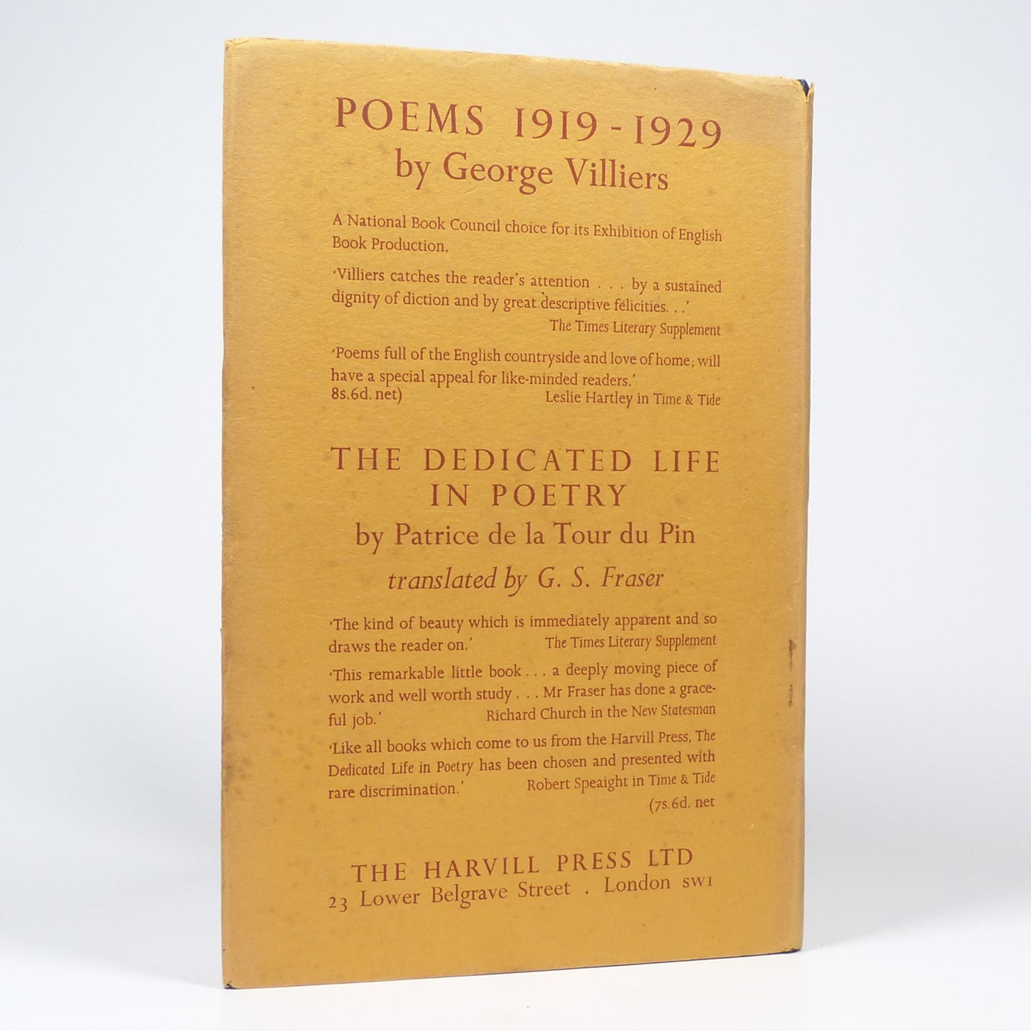 G. S. Fraser - The Traveller has Regrets & Other Poems - First Edition