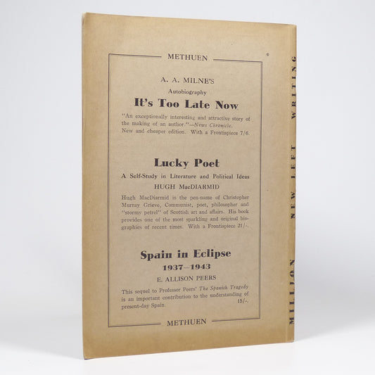 Various - Million. New Left Writing - First Edition