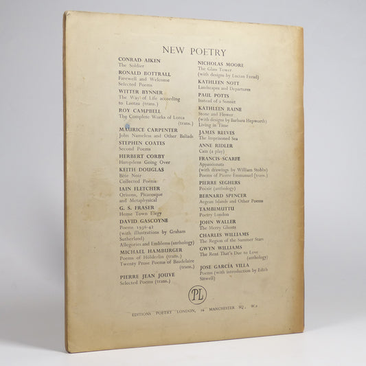 Various - Poetry London - First Edition