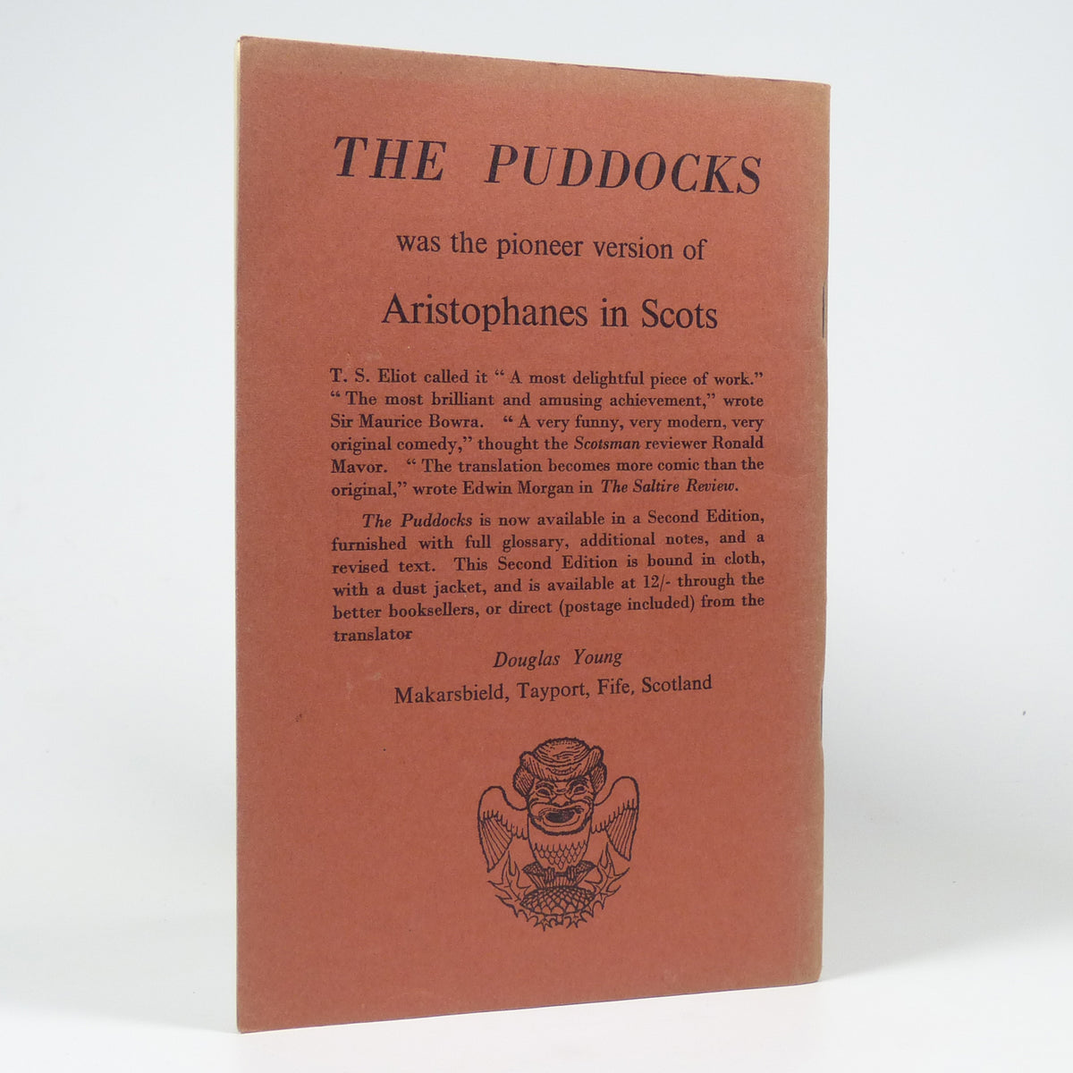 Douglas Young - The Burdies - Signed First Edition