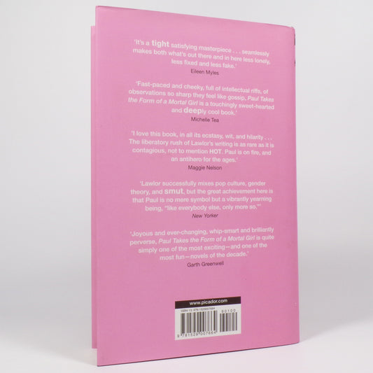 Andrea Lawlor - Paul Takes the Form of a Mortal Girl - First UK Edition