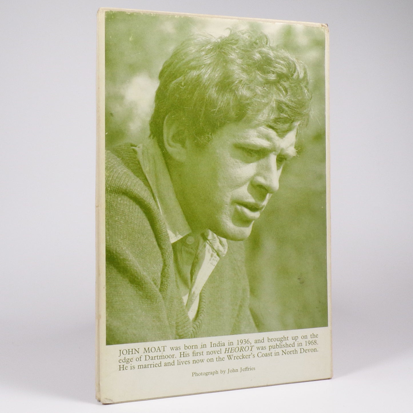 John Moat - Thunder of Grass - Signed First Edition