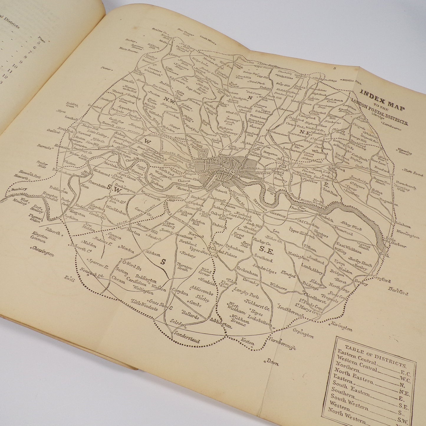 Rowland Hill - Principal Streets and Places in London - First Edition