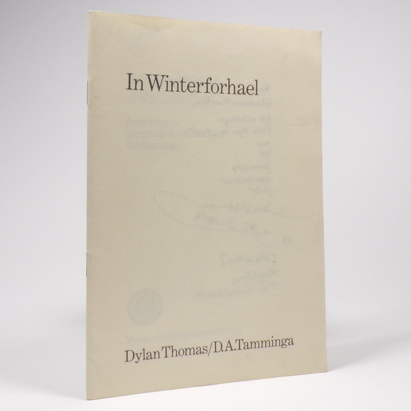 Dylan Thomas - A Winter's Tale - First Edition Thus
