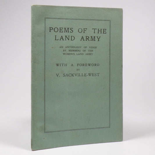 Vita Sackville- West - Poems of the Land Army - First Edition