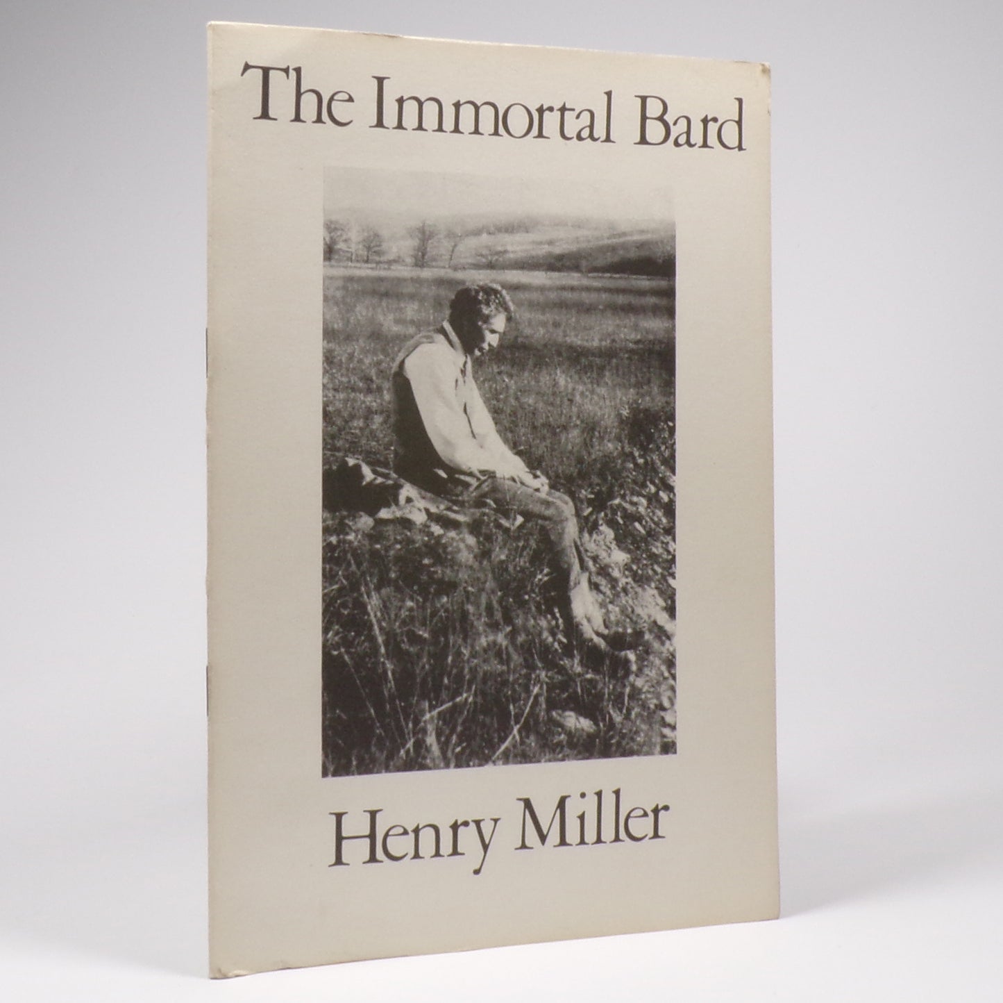 Henry Miller - The Immortal Bard - Limited First Edition