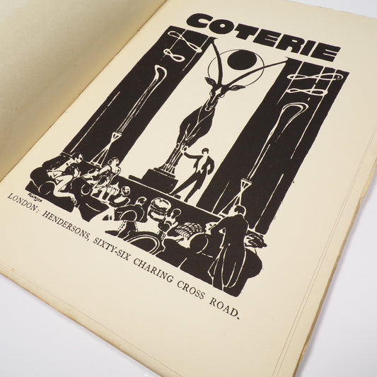 Various - Coterie No. 2. September, 1919. - First Edition