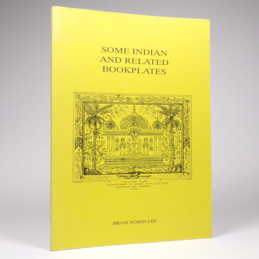 Brian North Lee - Some Indian and Related Bookplates - Limited First Edition