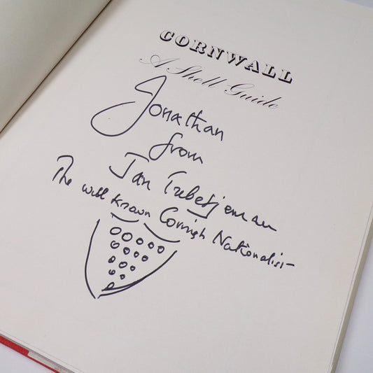 John Betjeman - Cornwall - Inscribed First Edition Thus