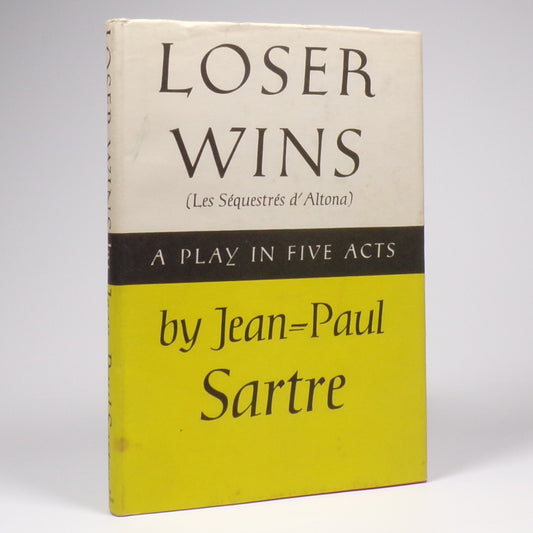 Jean-Paul Sartre - Loser Wins - First UK Edition