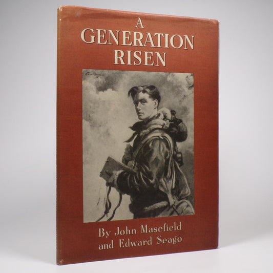 John Masefield & Edward Seago - A Generation Risen - First Edition