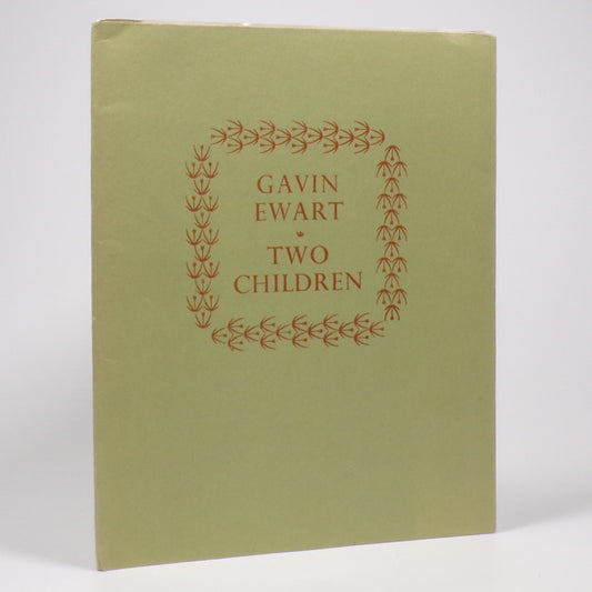 Gavin Ewart - Two Children - Signed Limited First Edition