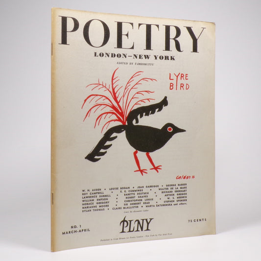 Various - Poetry London - New York - First Four Issues