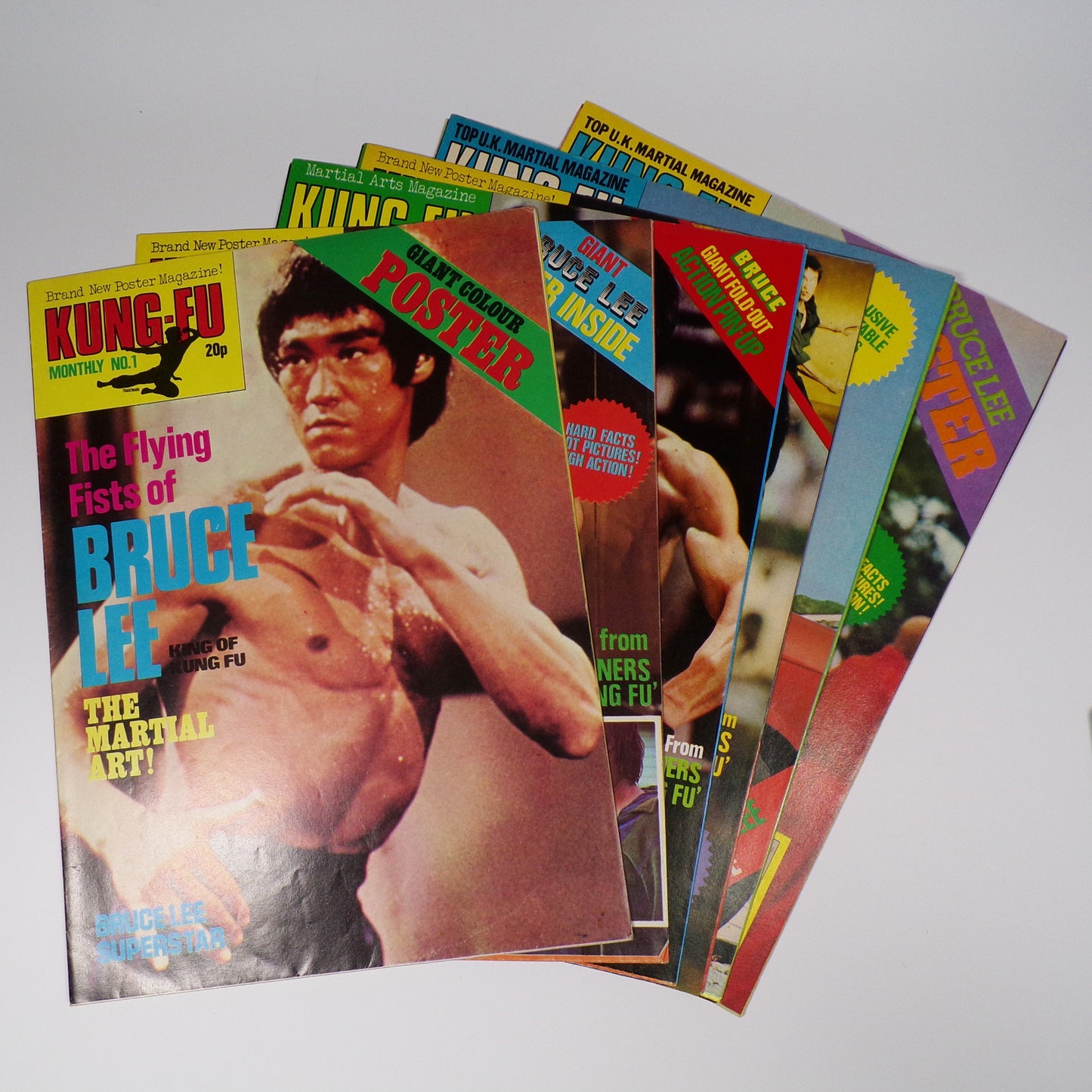 Various - Kung-Fu Monthly No.1 - No. 6. - First Editions