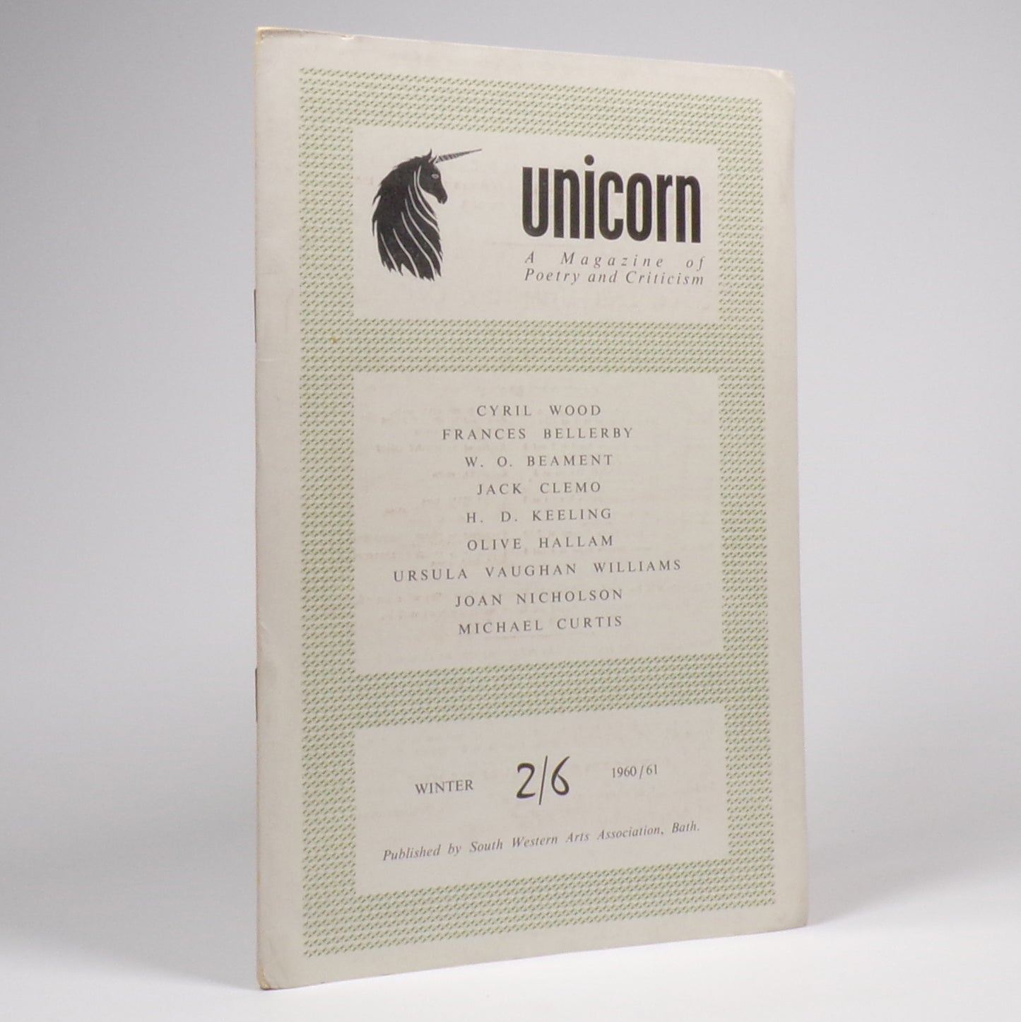 Various - Unicorn. A Magazine of Poetry and Criticism - Complete Run